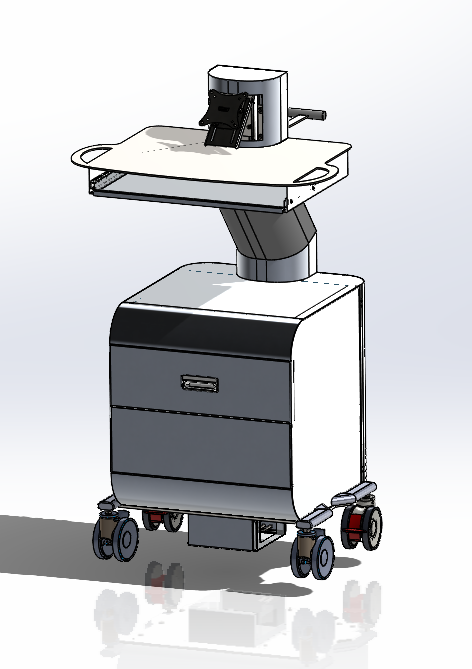 医用推车3D数模图纸 Solidworks设计缩略图